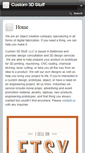 Mobile Screenshot of custom3dstuff.com